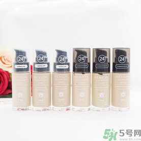 revlon露華濃粉底液怎么樣？露華濃粉底液色號選擇與試色