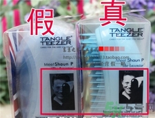 tangle teezer梳子真假 tt梳子真假對比圖