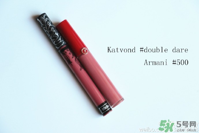 kat von d double dare唇釉試色