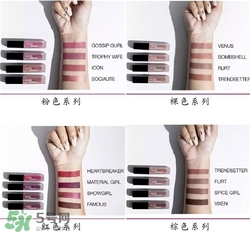 Hudabeauty4色唇釉套裝色號 Huda beauty4色唇釉套裝試色