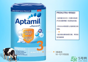 Aptamil 愛他美3段適合年齡多大？Aptamil 愛他美3段適合多大的寶寶？