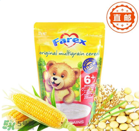 farex米粉分段介紹 farex米粉分幾段？