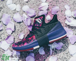 adidas dame3新配色多少錢？阿迪達(dá)斯利拉德三代花城玫瑰專柜價格