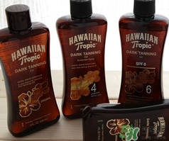 hawaiian tropic夏威夷美黑油黑鬼油怎么用？