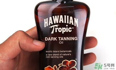 hawaiian tropic夏威夷美黑油黑鬼油怎么用？