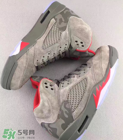 air jordan 5 camo配色正品多少錢？喬丹5代camo配色發(fā)售價格