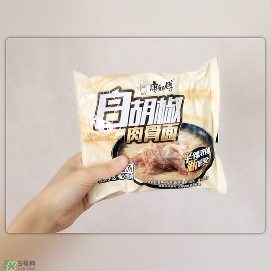 康師傅白胡椒肉骨面好吃嗎？康師傅白胡椒方便面味道怎樣