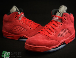 air jordan 5 red suede多少錢？喬丹5代紅色麂皮專柜價格