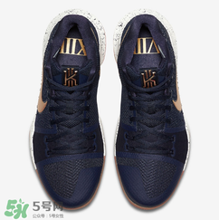 nike kyrie 3黑黃潑墨款多少錢？耐克歐文三代黑黃配色專柜價(jià)格