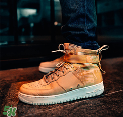 nike sf af1 mid空軍一號(hào)蘑菇色上腳效果怎么樣？