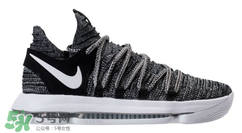 nike kd 10 oreo多少錢？耐克杜蘭特10代奧利奧配色專柜價格