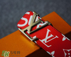 supreme與lv聯(lián)名皮帶多少錢？supreme lv聯(lián)名腰帶專柜價格