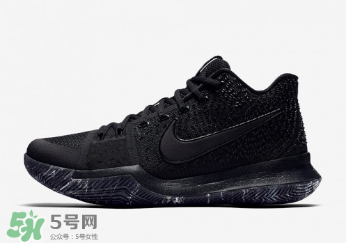 nike kyrie 3 triple black耐克歐文3代純黑配色什么時(shí)候發(fā)售？