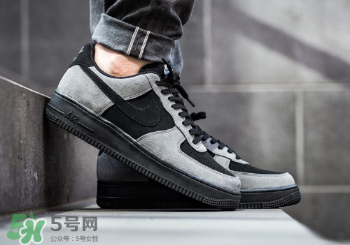 nike air force 1 low黑灰配色上腳怎么樣_好看嗎？