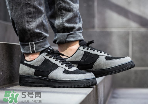 nike air force 1 low黑灰配色上腳怎么樣_好看嗎？