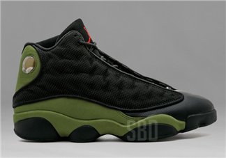 air jordan 13 olive多少錢？aj13橄欖綠配色專柜價(jià)格