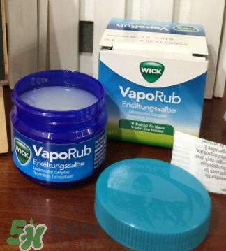 Wick VapoRub薄荷膏用法用量_說明書