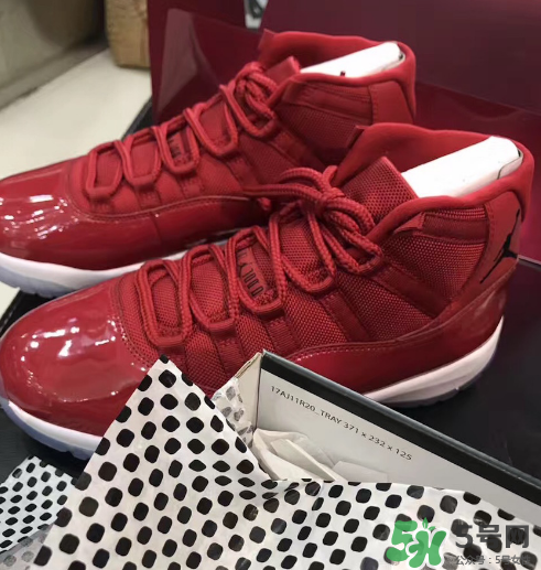 air jordan 11 gym red安東尼全紅配色實物怎么樣？