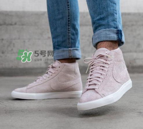 nike blazer mid粉色麂皮多少錢_在哪買？