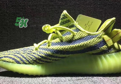 adidas yeezy boost 350 v2熒光黃椰子實(shí)物什么樣？