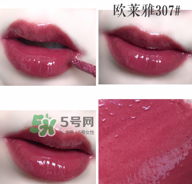 歐萊雅紛澤溢彩釉光唇膏試色 L'OREAL Shine Lipstick唇膏色號(hào)