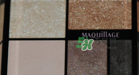 Maquillage心機(jī)眼影試色  Maquillage心機(jī)五色眼影怎么樣？