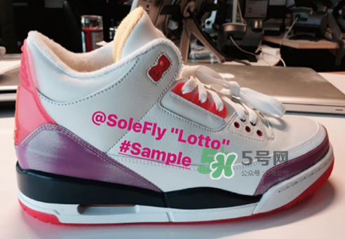 solefly與air jordan 3 lotto聯(lián)名火烈鳥球鞋在哪買？