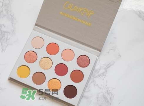 colourpop日落眼影盤(pán)色號(hào)_colourpop日落眼影盤(pán)試色