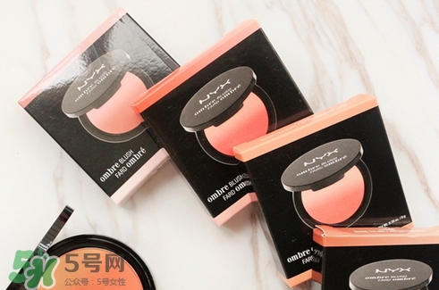 nyx ombre blush漸變?nèi)t怎么樣_好用嗎