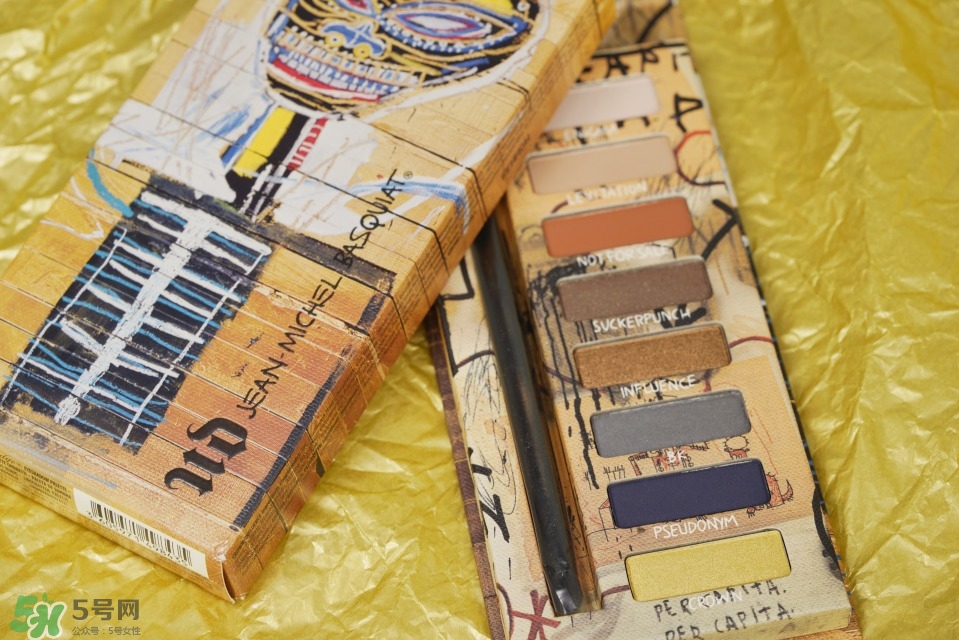 urban decay basquiat眼影盤(pán)色號(hào)_巴斯奎特眼影盤(pán)試色圖