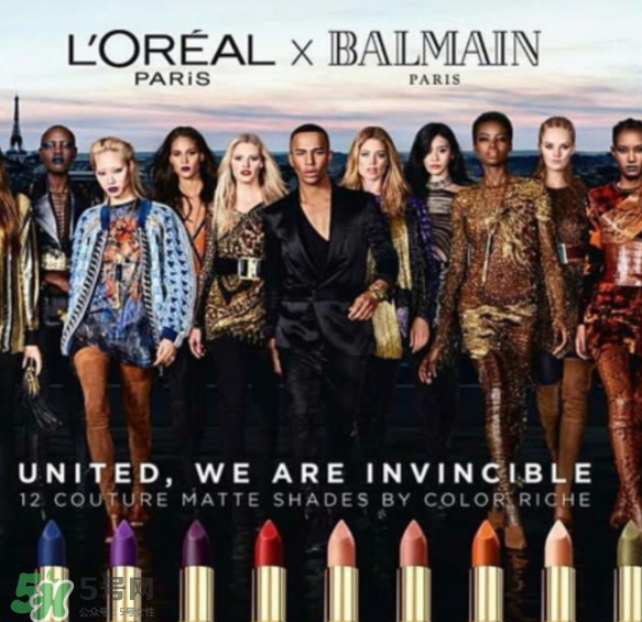 歐萊雅Loreal Balmain限量口紅多少錢_上市時間_試色