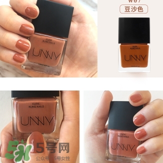 unny可撕拉指甲油怎么樣？unny可撕指甲油試色