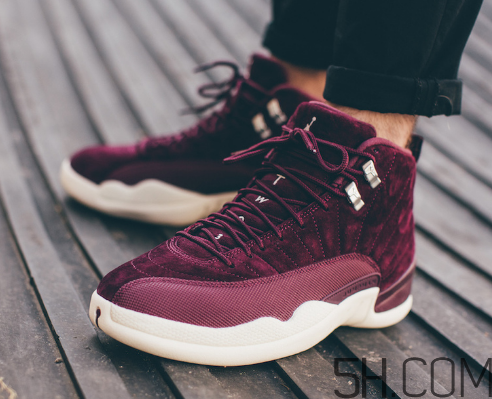 air jordan 12 bordeaux紅酒配色上腳效果怎么樣？