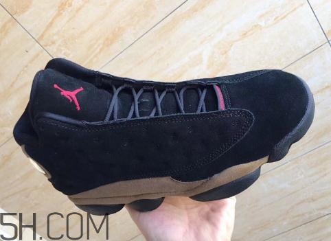 air jordan 13 olive麂皮橄欖配色上腳效果怎么樣？