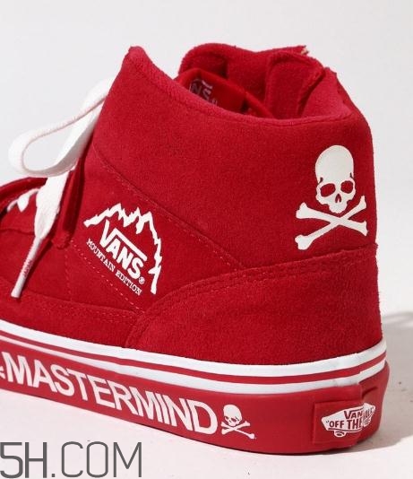 mastermind japan與vans紅色骷髏聯(lián)名發(fā)售時間_多少錢？