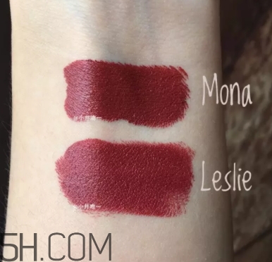 nars mona和leslie一樣嗎？nars mona和leslie試色對比