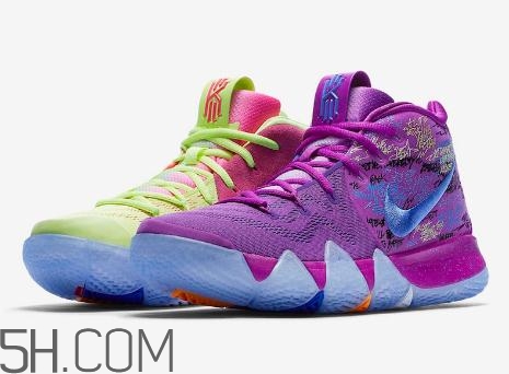 nike kyrie 4 multi color鴛鴦配色實(shí)物諜照什么樣？