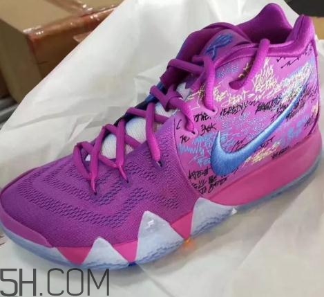 nike kyrie 4 multi color鴛鴦配色實(shí)物諜照什么樣？