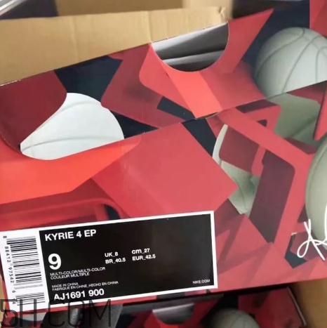 nike kyrie 4 multi color鴛鴦配色實(shí)物諜照什么樣？