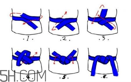 跆拳道腰帶怎么系？怎么看跆拳道等級(jí)高低？