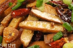 干煸豆干的家常做法 一道超下飯的家常菜