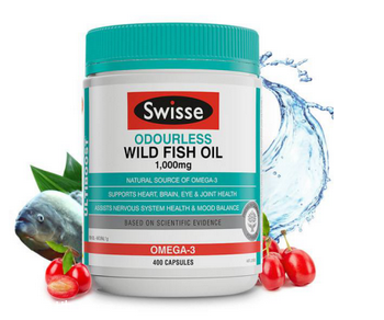 swisse魚油一天吃幾粒？一天一到兩粒