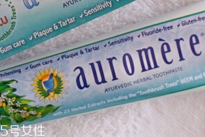 auromere薄荷味草本牙膏怎么樣？