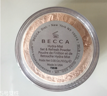 becca水散粉多少錢 becca新款hydra mist水霧散粉價(jià)格