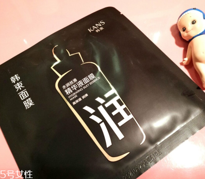 韓束黑面膜敷多久 韓束黑面膜正確使用方法