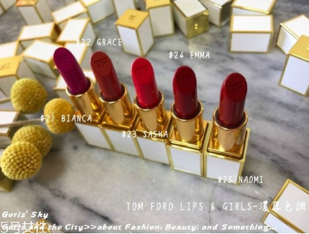 tom ford白管口紅禮盒價(jià)格多少錢 tf限量版50支口紅套裝試色