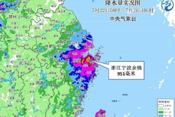 余姚雨量破浙江省臺風雨量極值 臺風的形成原因是什么